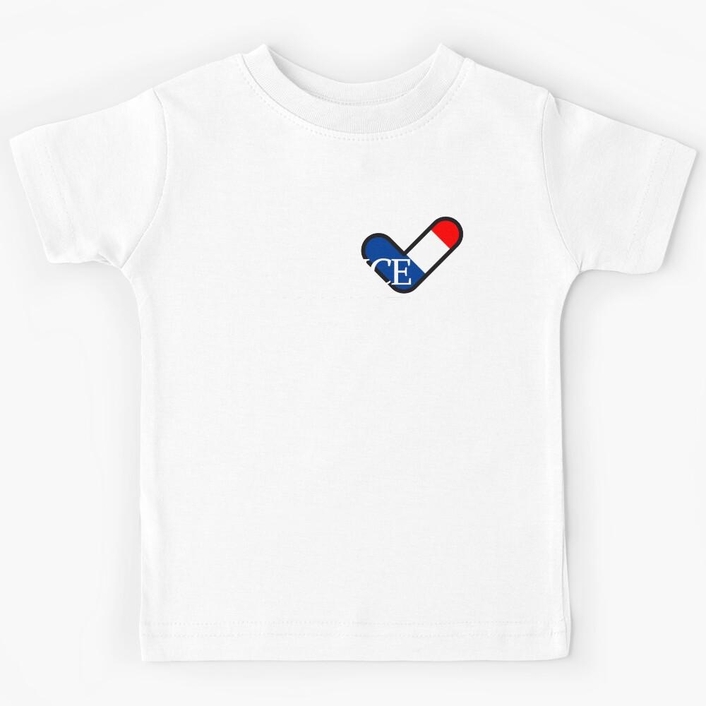 France football soccer - Funny Flag Kids T-Shirt 120