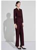 Aishangchen Women's Red Classic High-End Suit Set for Autumn/Winter Commute and Workwear