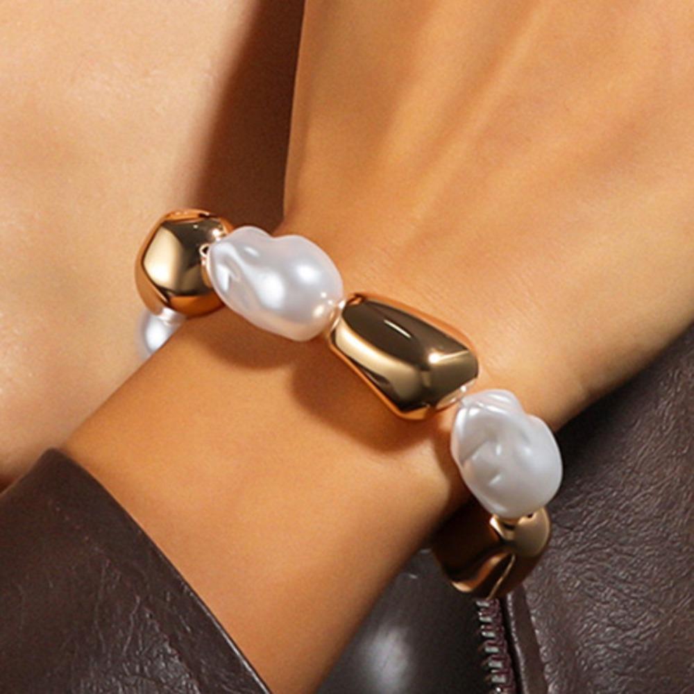 Exaggerated Bracelet Bracelet Elastic Gold Bracelet