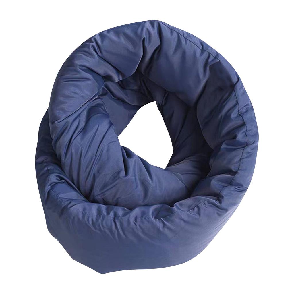 Pillow And Eye Mask - Travel Neck Pillow - Versatile Soft 360 Support Scarf - Machine Washable - Home Travel Flight Road Trips