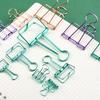 Yuezhen Retro Metal Swallowtail Clips – Colorful Boxed Journal & Office Paper Clips