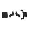 RC Aluminum Rear Body Shell Mounting Kit for AXIAL SCX24 AXI00002 1/24 RC Car Upgrade PartsBlack