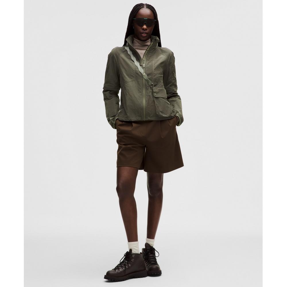 Lululemon Convertible Ripstop Hiking Jacket Army Green