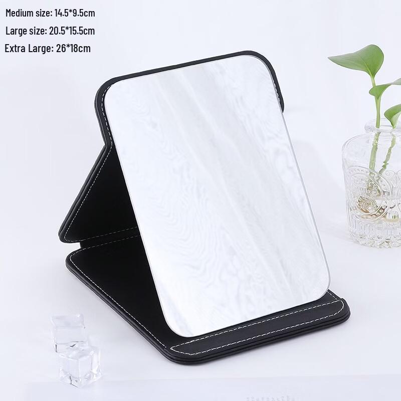 

Oeny Portable Thickened Bread-Shaped Makeup Mirror