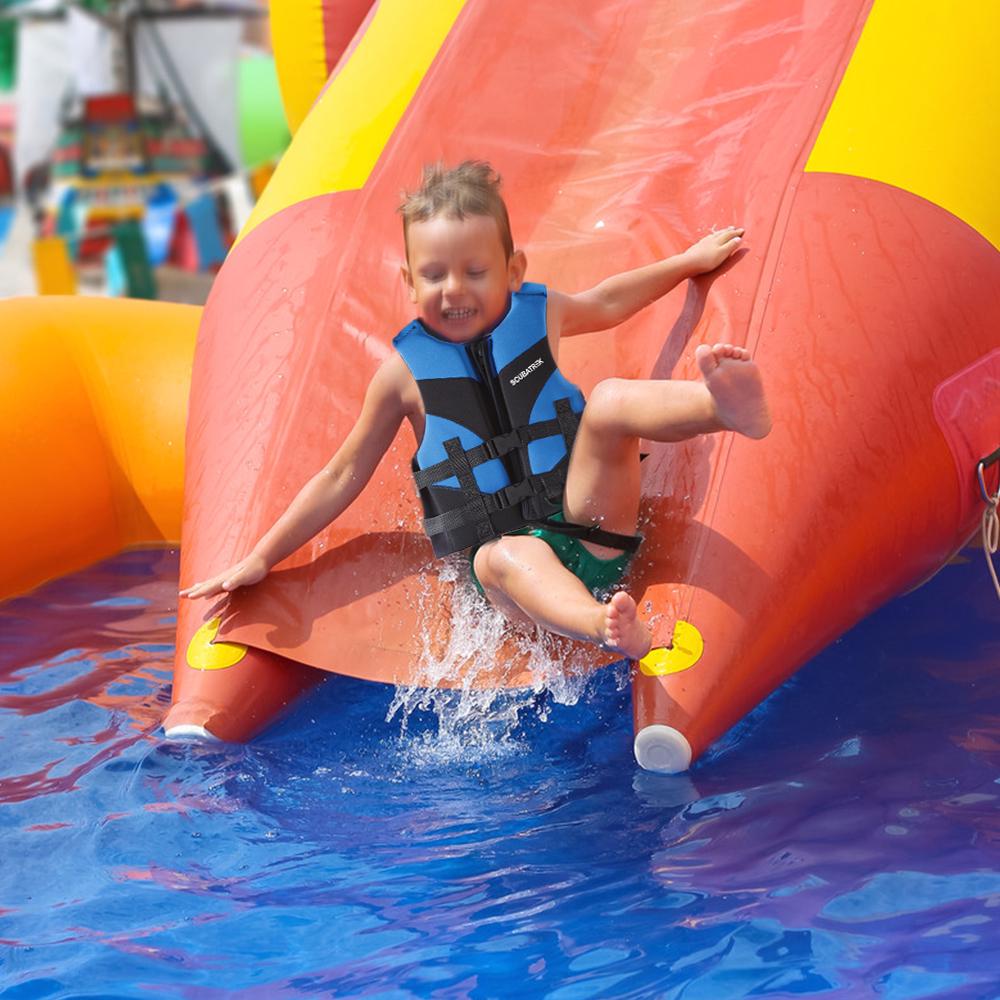 Chaleco salvavidas para niños, deportes acuáticos, natación, canotaje, playa, chaleco salvavidas