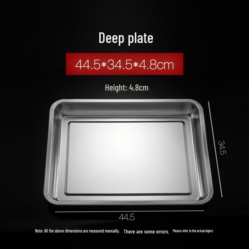 Zhebu 304 Stainless Steel Commercial Deep Tray