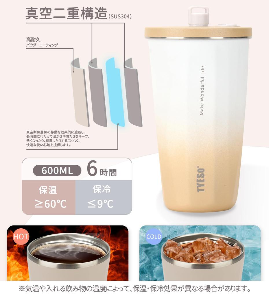 on Social TYESO Tumbler with Stainless with Vacuum Keeps Drinks Hot or Direct Large Available in Multiple 2025 Upgraded Edition [Trending Media]