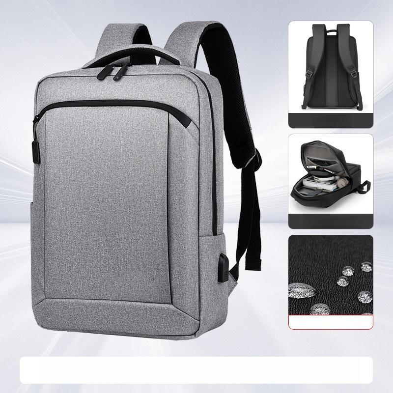 Men's Business Backpack High-end Large Capacity Commuting Backpack Fashionable Travel Waterproof Laptop Backpack
