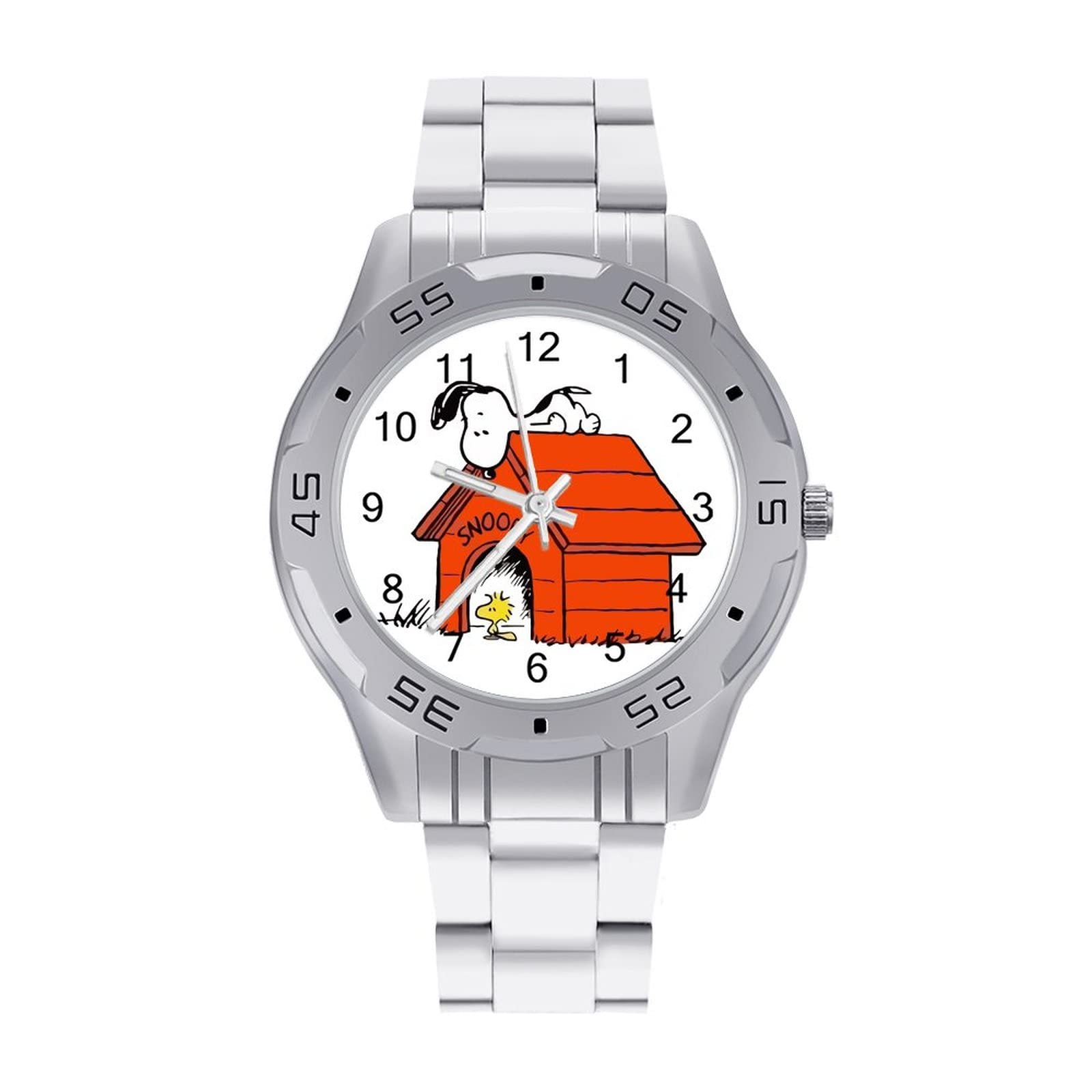 

Часы Business Alloy Snoopy мужские и женские 41 мм из нержавеющей стали