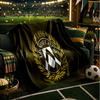 Udinese-Calcio Crest Design Throws Blanket Flannel Blankets Plush for Couch Bed Gifts for Men Women Travel picnic blanket Christmas fan gifts