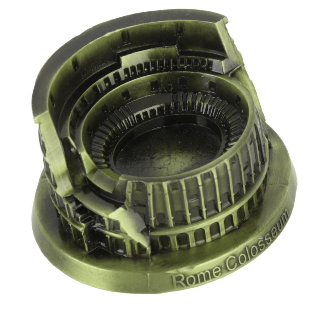 Alloy Roman Colosseum Model Desktop Display Ancient Rome Decor  Home Decoration