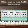 Note Training Card Rhythm Practice Card Piano Rhythm Training Cards Rhythm Flashcard Music Rhythm Learning Tools