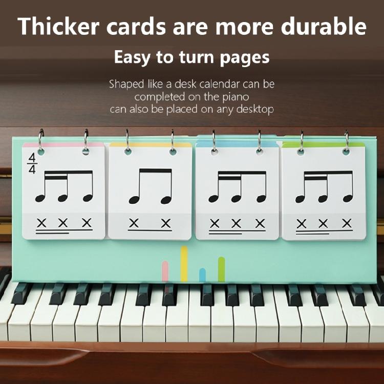 Note Training Card Rhythm Practice Card Piano Rhythm Training Cards Rhythm Flashcard Music Rhythm Learning Tools