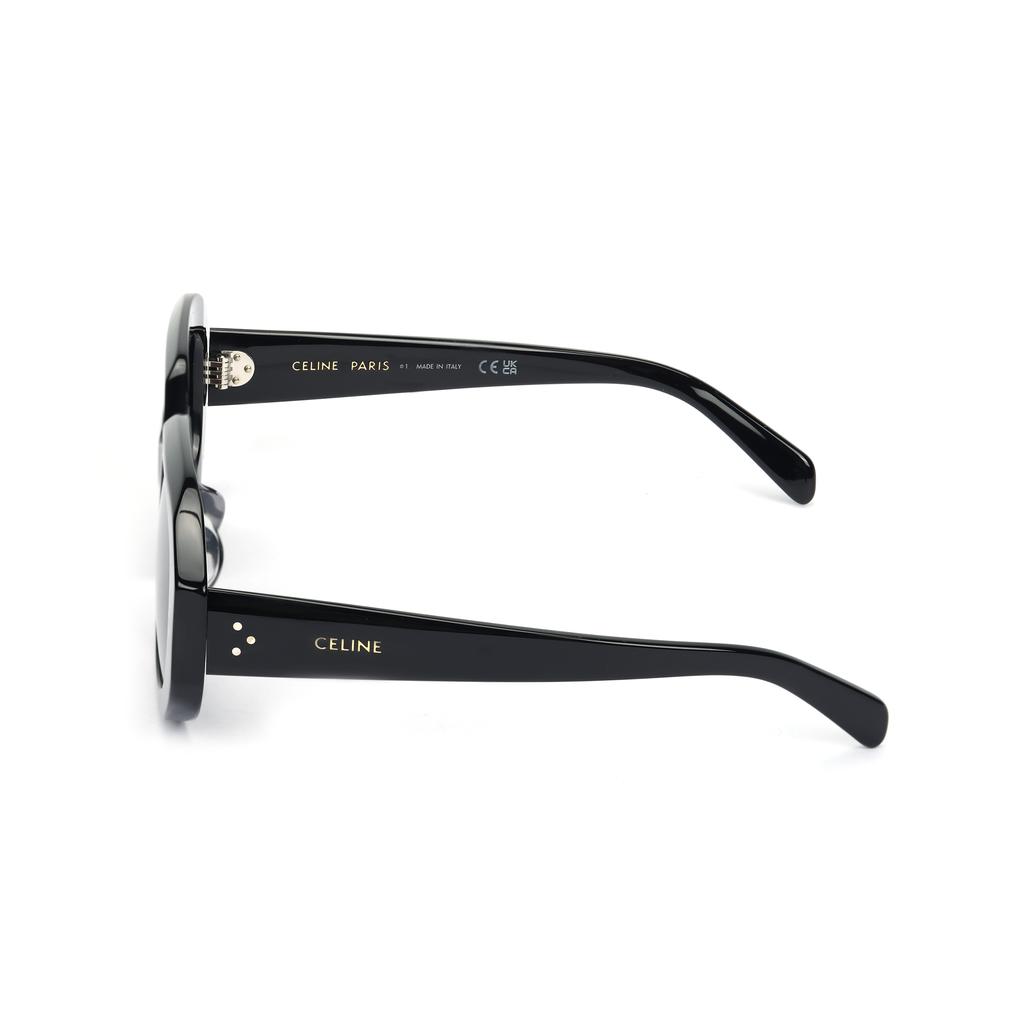 Celine Full Frame Design Irregular Shape Sunglasses Women Sunglasses Black CL40319F-01Y52