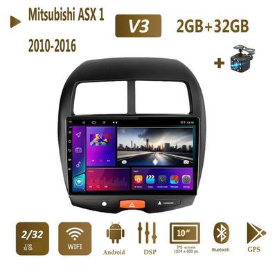Mitsubishi ASX 1 2010-2016 için C4 Peugeot 4008 araba radyo multimedya Video oynatıcı navigasyon GPS Carplay Android 2din 2 + 32GB