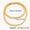Creative Flexible Winding Snake-Shaped Necklaces for Women Europe and America Style Personality Necklaces Collar Fashion Jewelry