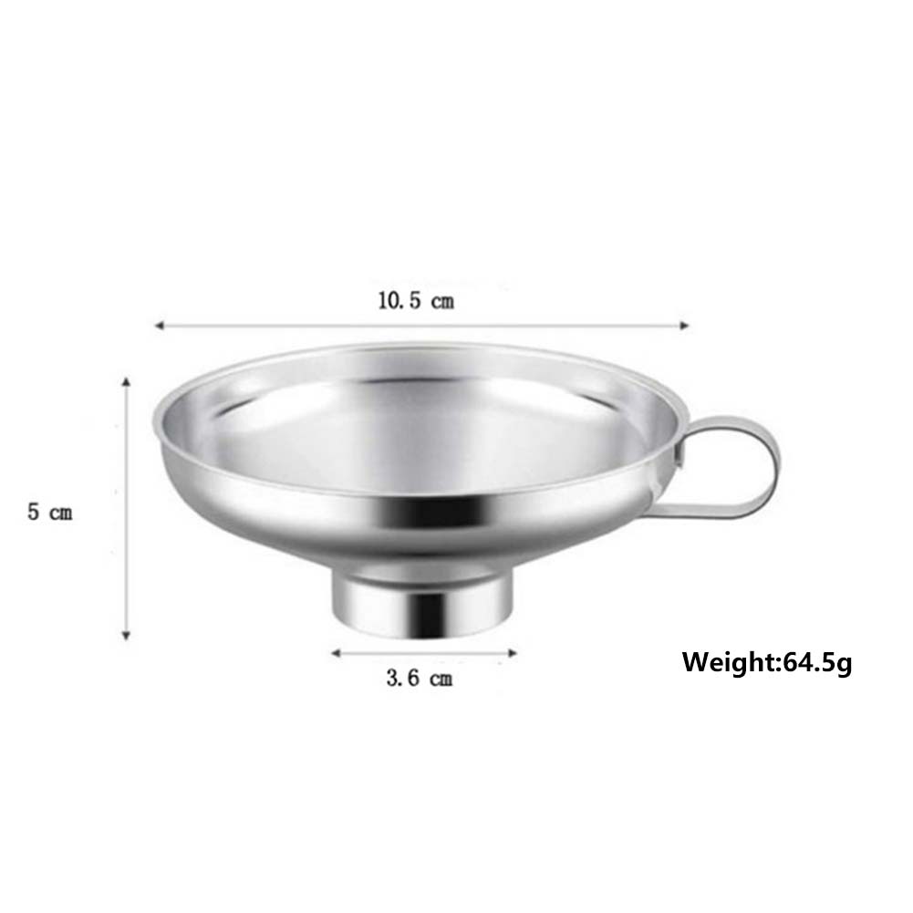 

Воронка из нержавеющей стали с широким горлом, воронка для густого салатного соуса, воронка для слива масла, воронка для упаковки домашних соусов