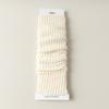 5/10 Pairs Casual Autumn Winter Calf Length Sock Covers Vertical Stripe Knitted Leg Warmers Warm JK Style Knee High Boots Layered Boot Covers Socks