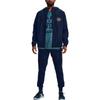 Under Armour Solid Color Elastic Cuff Casual Pants Men bottoms Blue 1370466-408