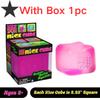 Schylling Nice Cube Series & Maltose Candy& Jellyfish &Maltose Bear Blind Box Fidget Cube For Adults Fun Soft Stress Gifts
