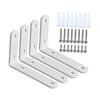 Wall Shelf Brackets for Home Organization - Set of 4