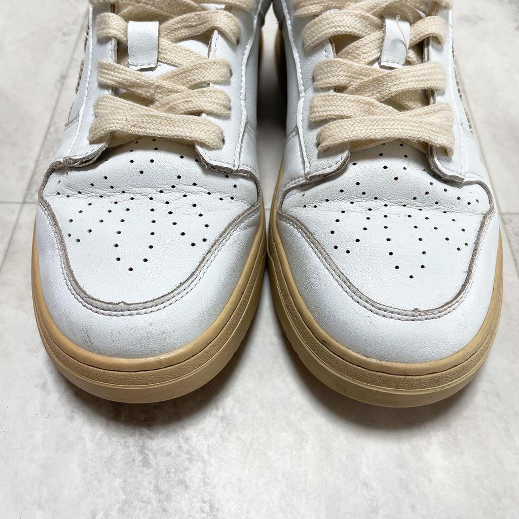 [USED] Mardi Mercredi Leather Sneakers, Size 23.5cm