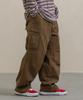 RUGGED HOUSE Parachute Side Cargo Wide Pants 2 Colors