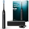 [2025 Model] Philips Sonicare ProtectClean 5300 Electric Toothbrush (Premium Clean Brush Head, Charger Stand, and Travel Case Included) HX7101/07 Blac