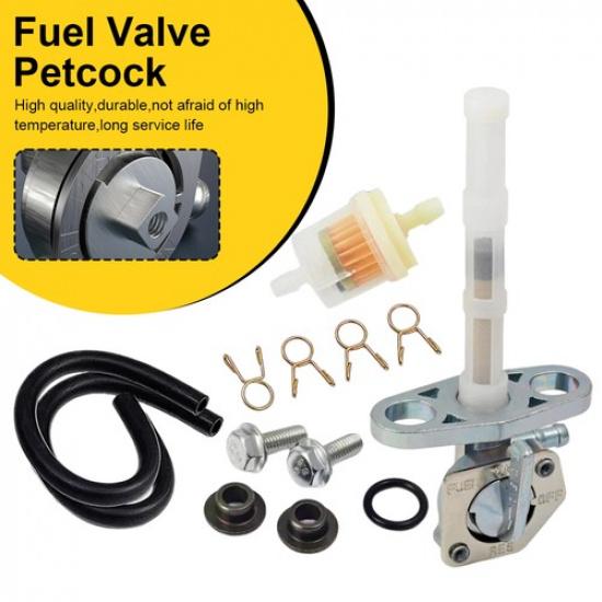 Car Gas Tank Cock Fuel Valve Petcock Fit 2004-2007 Honda CRF70F CRF80F CRF100F