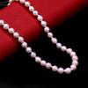 1String, Natural Freshwater Pearls, 8-9mm Round Tail Shape Pearl Beads for Jewelry Making DIY Crafts, Wedding Gifts for Women, 36cm