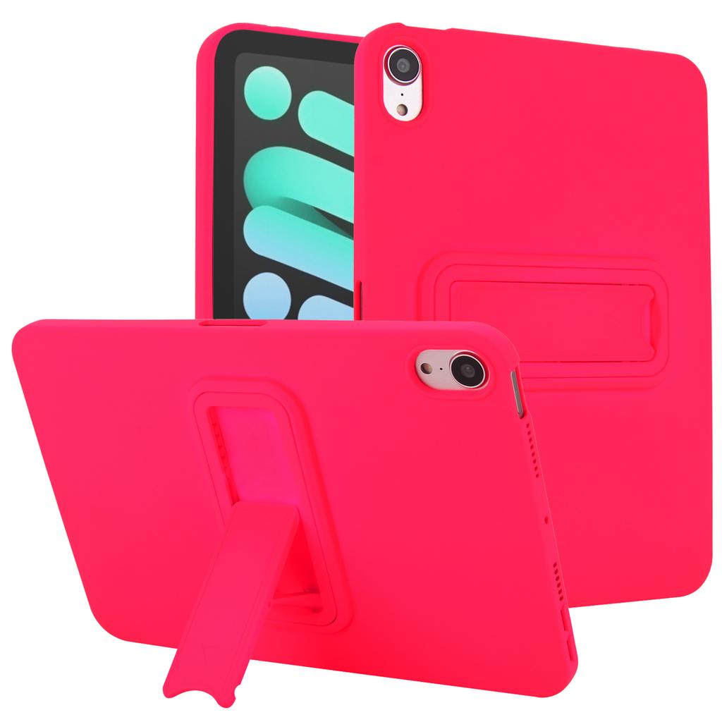 For iPad mini (2024)/(2021) Case TPU+PC Skin-Friendly Kickstand Tablet Cover