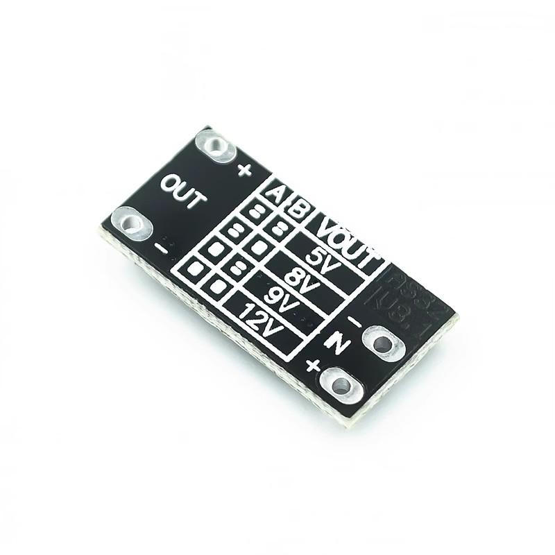 10pcs Mini DC-DC Boost Step Up Converter 3V 3.2V 3.3V 3.7V 5V 9V To 12V Voltage Regulator PCB Board Module Can Set 5V/ 8V/ 9V