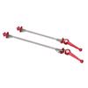 1 Pair Bicycle Hub Quick Release Poles Bike Front Rear Titanium Alloy Axle Skewer Lever
