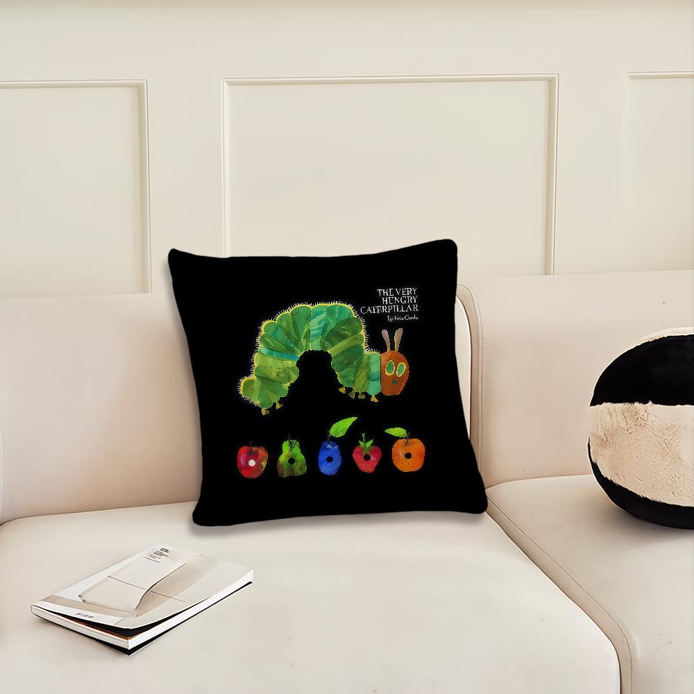 Eat The Rich Hungry Caterpillar cushion cover Pillow Cover Decoration Room Home Sofa living Office Car Nordic Simplicity