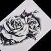 Fashion Rose Flower Waterproof Lasting Tattoo Sticker Temporary Body Art Decal
