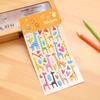 1Pc Cute Cartoon Ghost Family 3D Relief Stickers Fun Jelly Transparent Decoration for Phone Cases Children's DIY Crystal Sticker