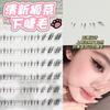 LuxeFlutter - Natural Fox Eye Cluster Low False Eyelashes