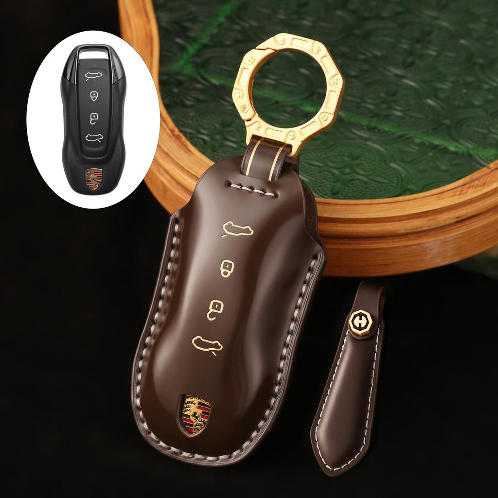 Applicable to Porsche 24 models 25 new energy MacanEV key case MacanTurbo car key case