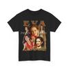Bootleg T-Shirt Eva Green T-Shirt Vintage Grafikshirt Premium Bio-Baumwolle Figurbetont Damen Herren