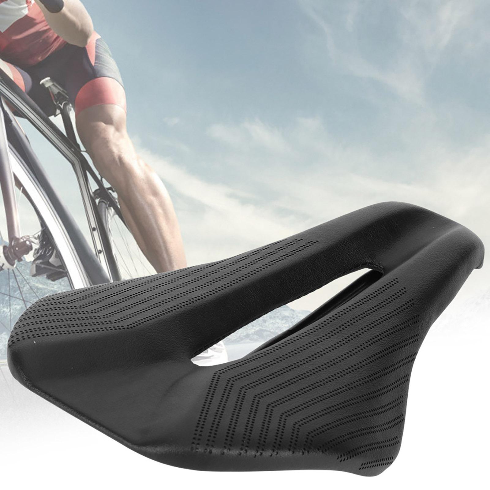 Atificial Leather Bike Cushion Breathable Bicycle Saddle Thickened Anti Water Bike Seat Cover