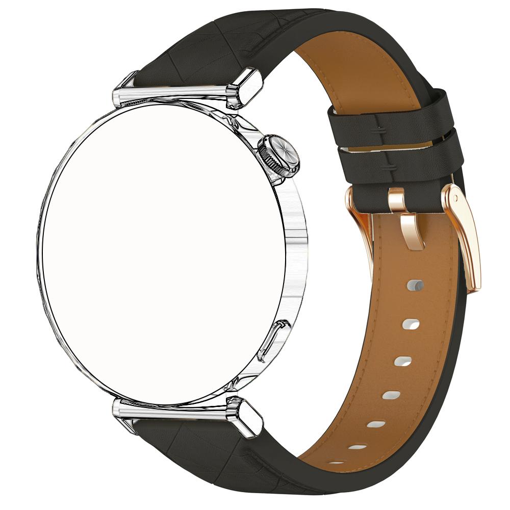 18mm Synthetic PU Leather Watch Band For Huawei Watch GT 5 4/GT 5 4 41mm Strap For Huawei GT5 Pro 42mm Women Men Bracelet Correa