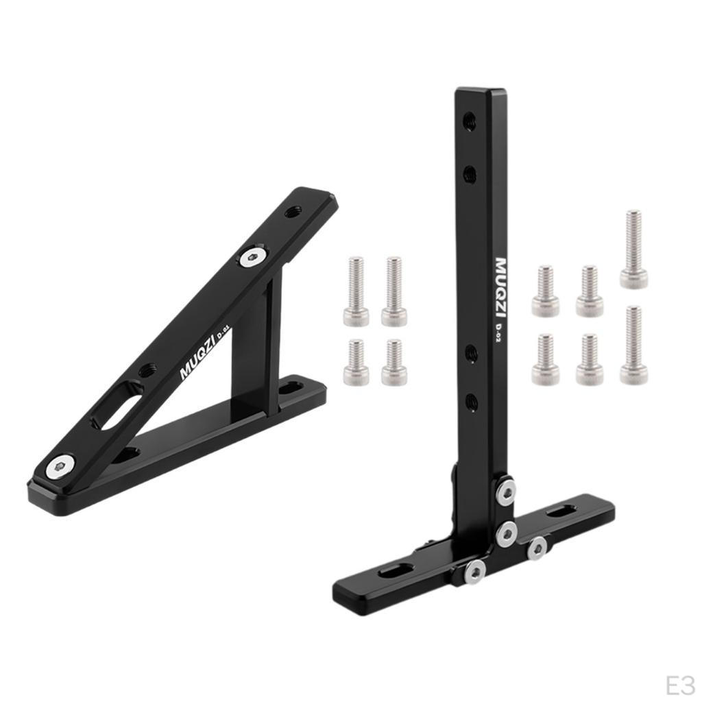 Aluminium Alloy Bike Bottle Holder Converter with Mounting Base for Cycling