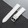 Litschi-Muster 22mm Echtes Leder Uhrenarmband für Huawei GT