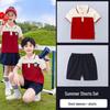 Children's Windbreaker Uniform: 3-Piece Set for Primary School - Detachable for Spring, Autumn, and Winter Wear.