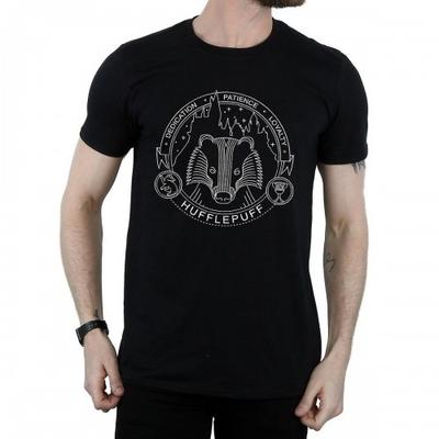 Mens Hufflepuff Seal Cotton T-Shirt