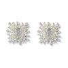 DIGADAGU Alloy Rhinestone Keyhole Geometric Stud Earrings New Simple Exaggerated Earrings Women Party Zircon Accessories