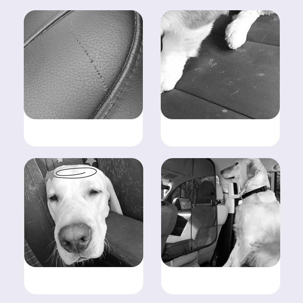 Car Seat for Dogs Large Waterproof Pet Seat Cover for Cars Booster Cushion Protector Carrier for Bed Barrier Backseat Truck Cat