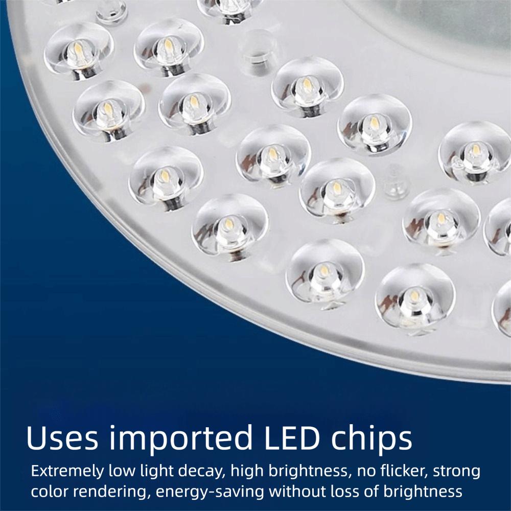 תאורת מעגל צורה עגולה פאנל LED אור חשמל AC 20W 40W 60W 100W מודול LED תאורת תקרה תאורת תלייה
