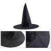 12PCS/Pack Black Witch Wizard Hat S/L 2 Sizes Available Adults Kids Masquerade Prop Halloween Gifts Party Favors Accessories ZYF