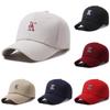Embroidery Baseball Alphabet Cap Trendy Casual Hat Adjustable Sun Protection